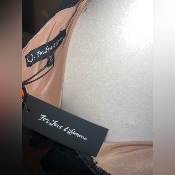 NWT For Love And Lemons Lace cross-back Black Giana Women’s Dress NEW WITH TAG - Picture 7 of 9